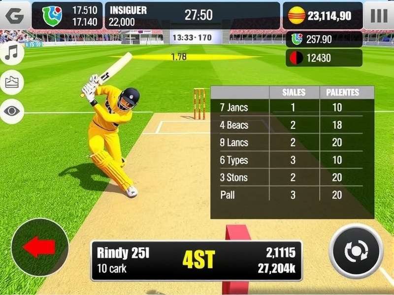 VR Cricket Supreme India player statistics